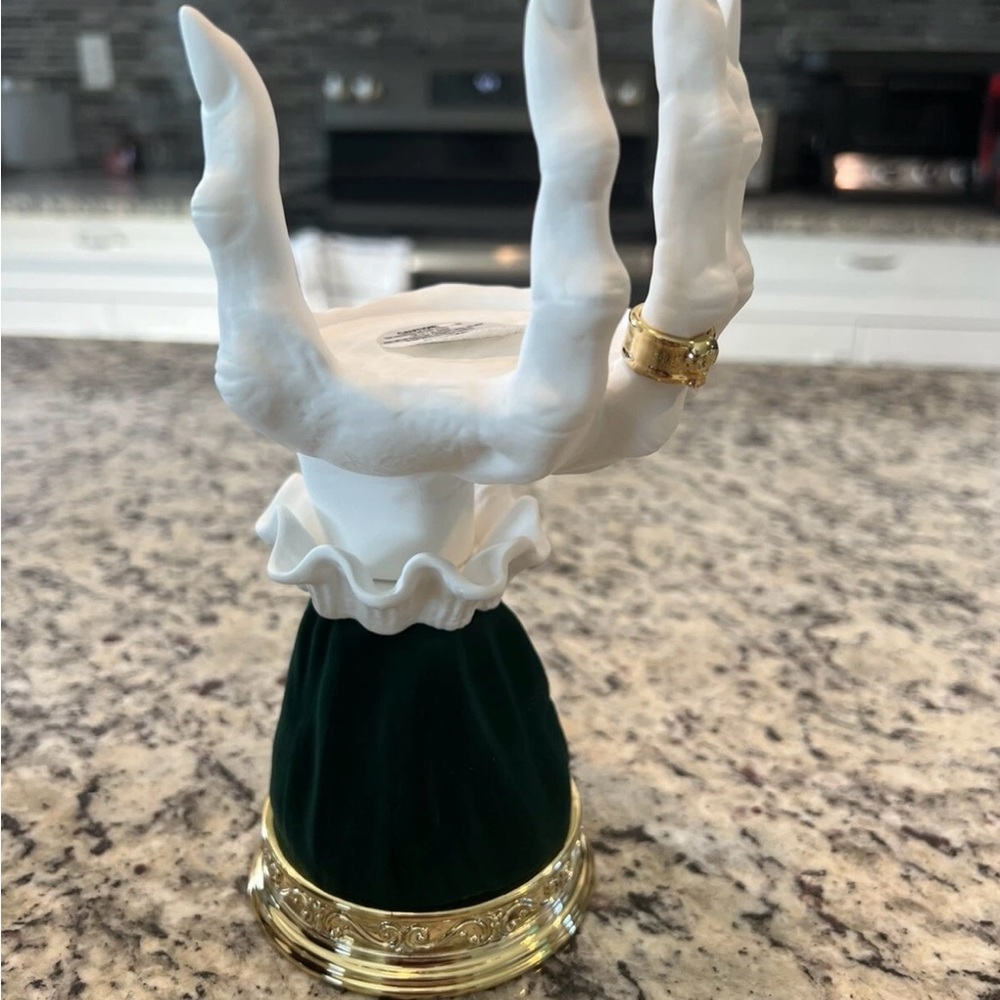 Bath & Body Works: Halloween Witch Hand Single Wick Candle Stand Holder - Picture 2 of 3